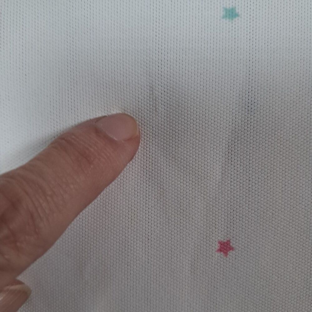 G/Fore Mens Multicolor Mini Stars Slim Fit Polo, White Size XL - Picture 3 of 6